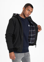 Padded Hooded Jacket Habrison Black - Pitbull West Coast International Store 