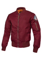 MA-1 Burgundy Jacket