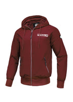 ATHLETIC LOGO Burgundy Jacket