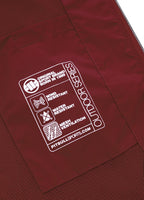 ATHLETIC LOGO Burgundy Jacket