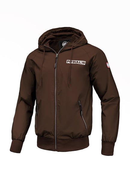 ATHLETIC LOGO Brown Jacket