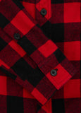 MITCHELL Red/Black Flannel Shirt