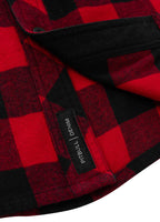 MITCHELL Red/Black Flannel Shirt