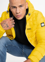 Padded Hooded Jacket Seacoast Yellow - Pitbull West Coast International Store 
