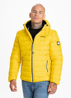 Padded Hooded Jacket Seacoast Yellow - Pitbull West Coast International Store 