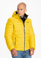Padded Hooded Jacket Seacoast Yellow - Pitbull West Coast International Store 