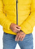 Padded Hooded Jacket Seacoast Yellow - Pitbull West Coast International Store 