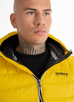 Padded Hooded Jacket Seacoast Yellow - Pitbull West Coast International Store 