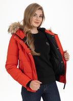 Hooded Jacket FIRETHORN Flame Red - Pitbull West Coast  UK Store