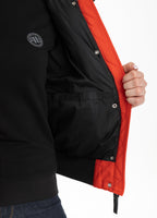Hooded Jacket FIRETHORN Flame Red - Pitbull West Coast  UK Store