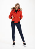Hooded Jacket FIRETHORN Flame Red - Pitbull West Coast  UK Store