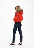 Hooded Jacket FIRETHORN Flame Red - Pitbull West Coast  UK Store