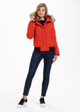 Hooded Jacket FIRETHORN Flame Red - Pitbull West Coast  UK Store