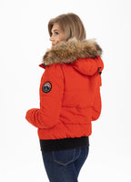 Hooded Jacket FIRETHORN Flame Red - Pitbull West Coast  UK Store