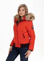 Hooded Jacket FIRETHORN Flame Red - Pitbull West Coast  UK Store