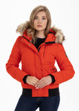 Hooded Jacket FIRETHORN Flame Red - Pitbull West Coast  UK Store
