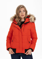 Hooded Jacket FIRETHORN Flame Red - Pitbull West Coast  UK Store