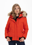 Hooded Jacket FIRETHORN Flame Red - Pitbull West Coast  UK Store