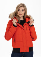 Hooded Jacket FIRETHORN Flame Red - Pitbull West Coast  UK Store
