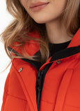 Hooded Jacket FIRETHORN Flame Red - Pitbull West Coast  UK Store