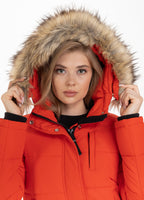 Hooded Jacket FIRETHORN Flame Red - Pitbull West Coast  UK Store