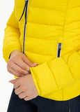 Padded Jacket SEACOAST Yellow - Pitbull West Coast  UK Store