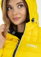 Padded Jacket SEACOAST Yellow - Pitbull West Coast  UK Store