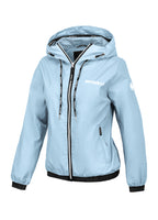 Women Hooded Nylon Jacket DAHLIA 2 Light Blue