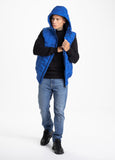 Quilted Hooded Vest Carver Royal Blue - Pitbull West Coast International Store 