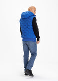 Quilted Hooded Vest Carver Royal Blue - Pitbull West Coast International Store 
