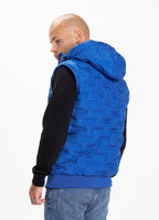 Quilted Hooded Vest Carver Royal Blue - Pitbull West Coast International Store 