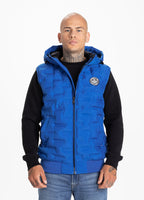 Quilted Hooded Vest Carver Royal Blue - Pitbull West Coast International Store 