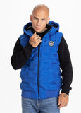Quilted Hooded Vest Carver Royal Blue - Pitbull West Coast International Store 
