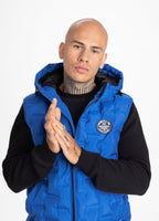 Quilted Hooded Vest Carver Royal Blue - Pitbull West Coast International Store 
