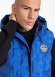 Quilted Hooded Vest Carver Royal Blue - Pitbull West Coast International Store 