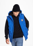 Quilted Hooded Vest Carver Royal Blue - Pitbull West Coast International Store 