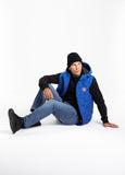 Quilted Hooded Vest Carver Royal Blue - Pitbull West Coast International Store 