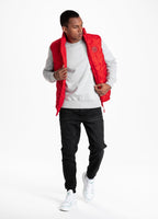 Quilted Vest Overton Red - Pitbull West Coast International Store 