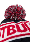 Winter Beanie FLEMING II Dark Navy/Red