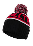 Winter Beanie FLEMING II Black/Red