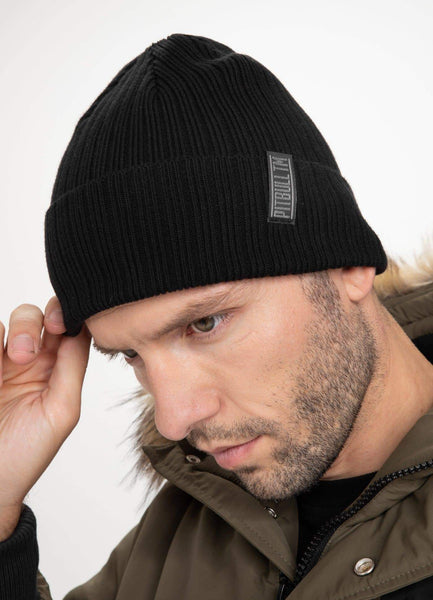 Winter Beanie SILVAS PITBULL TM Black - Pitbull West Coast International Store 