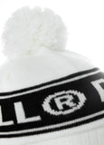 VERMEL PITBULL R Beanie White/Black.