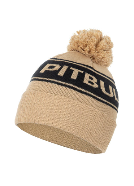 VERMEL PITBULL R Beanie Sand/Black.