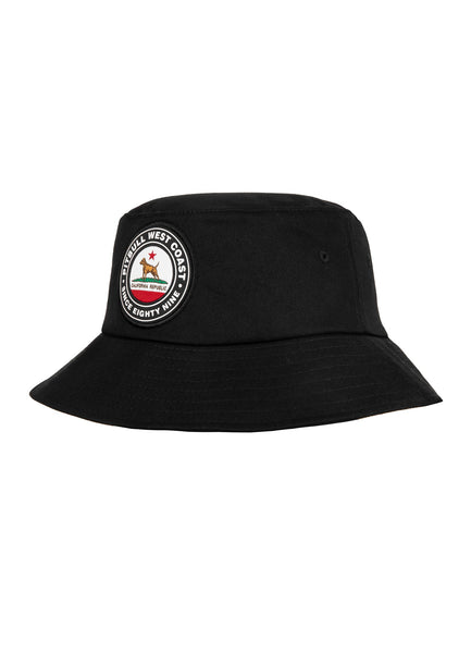 Bucket Hat CALIFORNIA DOG Black - Pitbull West Coast International Store 