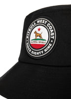 Bucket Hat CALIFORNIA DOG Black - Pitbull West Coast International Store 