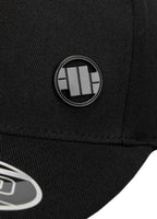 Snapback Hook&Loop 3D METAL LOGO Black - Pitbull West Coast International Store 