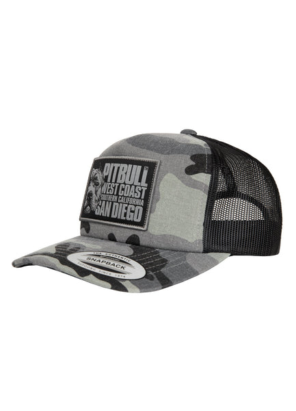 Mesh Snapback BLOOD DOG Dark Camo/Black - Pitbull West Coast International Store 