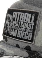 Mesh Snapback BLOOD DOG Dark Camo/Black - Pitbull West Coast International Store 