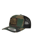 Mesh Snapback BLOOD DOG Wood Camo/Black - Pitbull West Coast International Store 