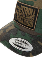 Mesh Snapback BLOOD DOG Wood Camo/Black - Pitbull West Coast International Store 